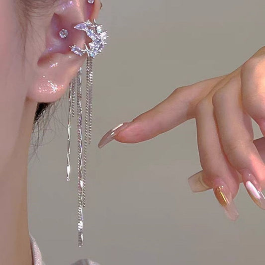 Luxury Star Moon Earrings SYTELLA