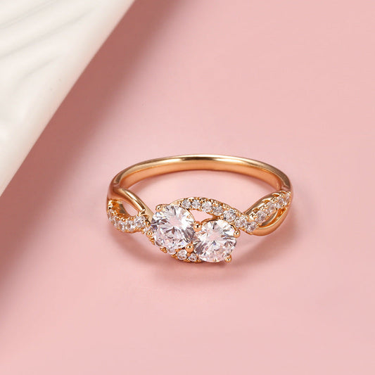 Special Rose Diamond Rings SYTELLA