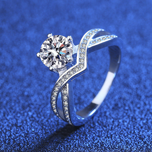 Diamond Proposal Wedding Ring SYTELLA