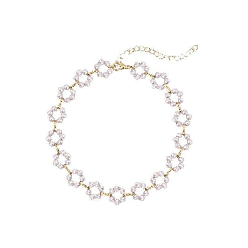 Stunning Artificial Pearl Necklace SYTELLA