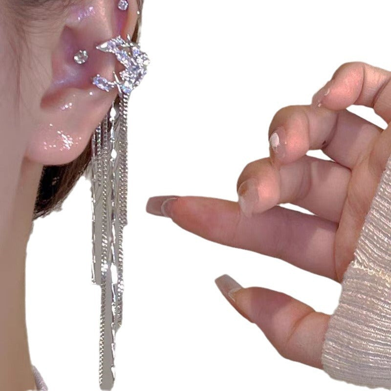 Luxury Star Moon Earrings SYTELLA