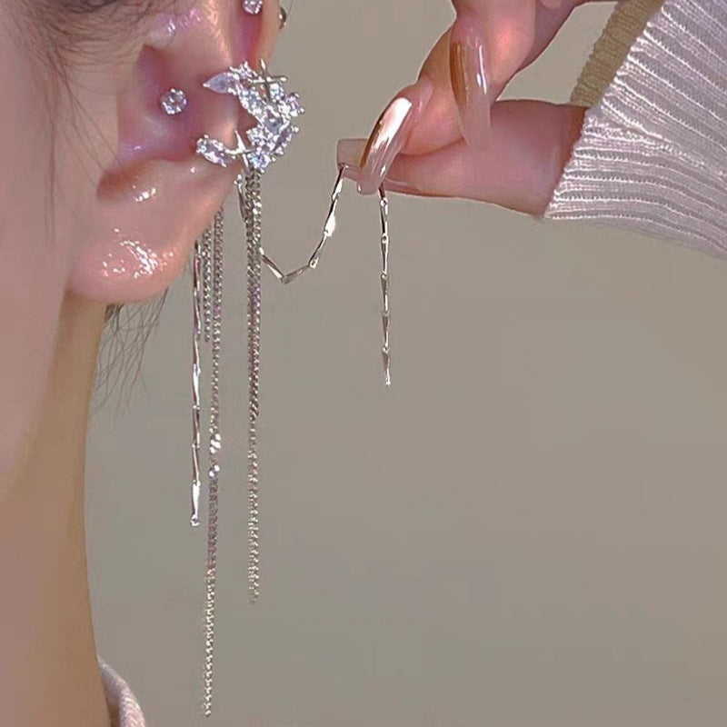 Luxury Star Moon Earrings SYTELLA