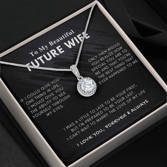 Royal Stone Clavicle Necklace SYTELLA